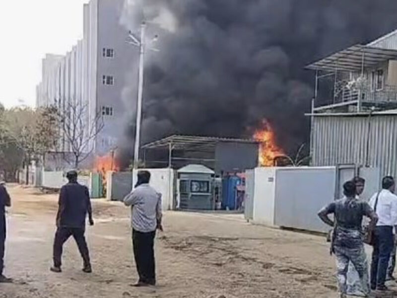 Fire Breakout in Tuff Coat Polymers in Ranje On Wednesday